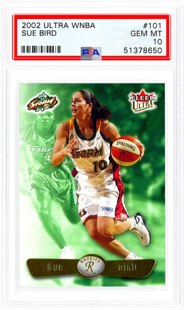 Sue Bird 2002 Ultra WNBA Rookie Card